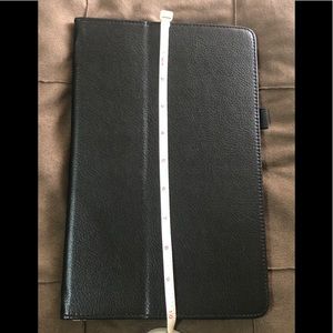 Black Leather IPad Case